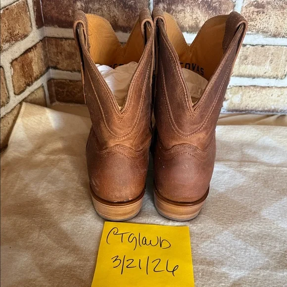 Tecovas The Penny scotch goat Western Ankle Boots - Picture 3 of 8